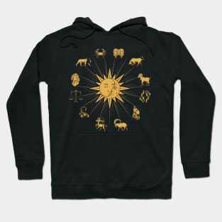 Sun and Moon - all zodiac signs Hoodie